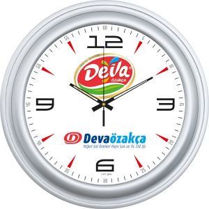 V30-518-G Plastik Duvar Saati