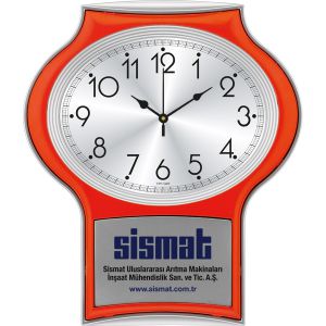 V30-520-T Plastik Duvar Saati
