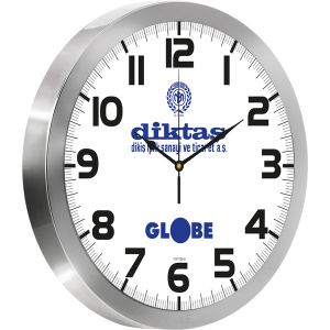 V30-580-B Metalize Duvar Saati