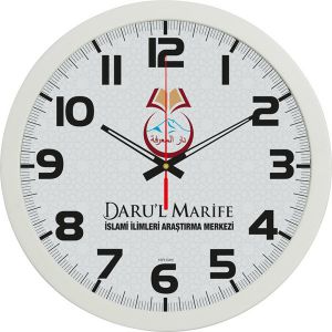 V30-333-GR Plastik Duvar Saati