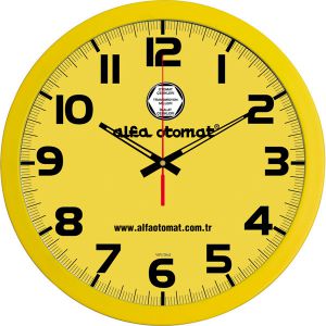 V30-334-SR Plastik Duvar Saati
